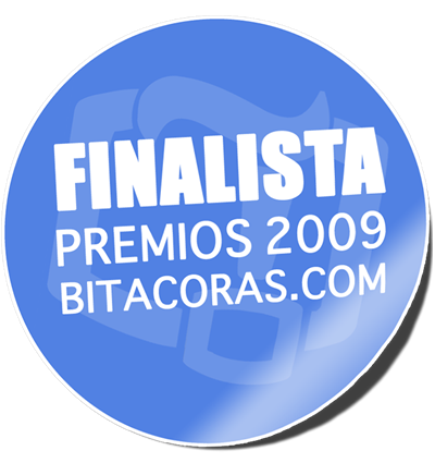 Finalista Premios Bitacoras.com 2009