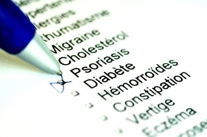 Questionnaire médical psoriasis